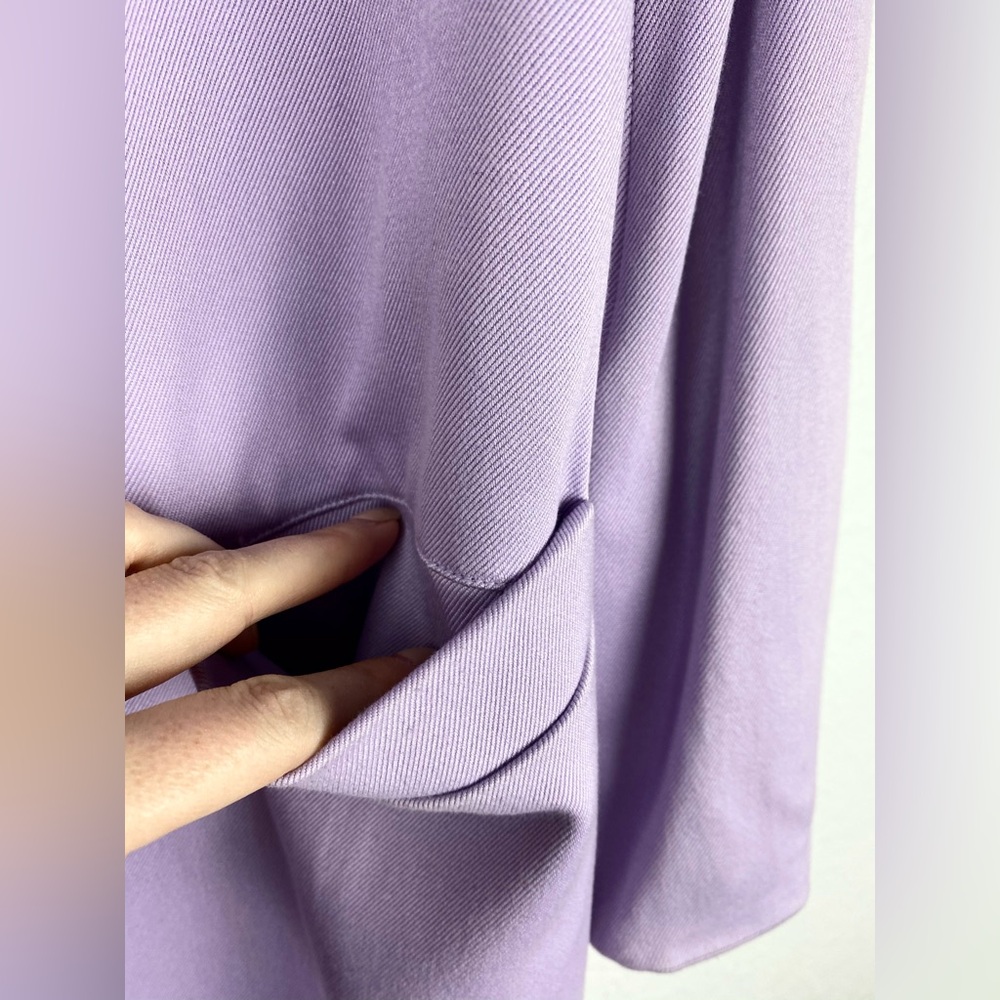 ALICE + OLIVIA Kylie Long Easy Shawl Collar Jacket - Picture 6 of 16